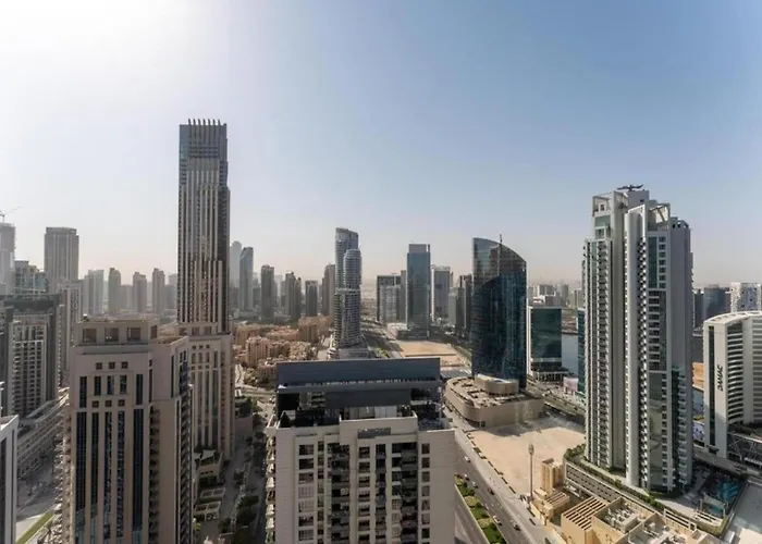 Luxe Apartments Near Dubai Mall Burj Khalifa Pool Gym Parking