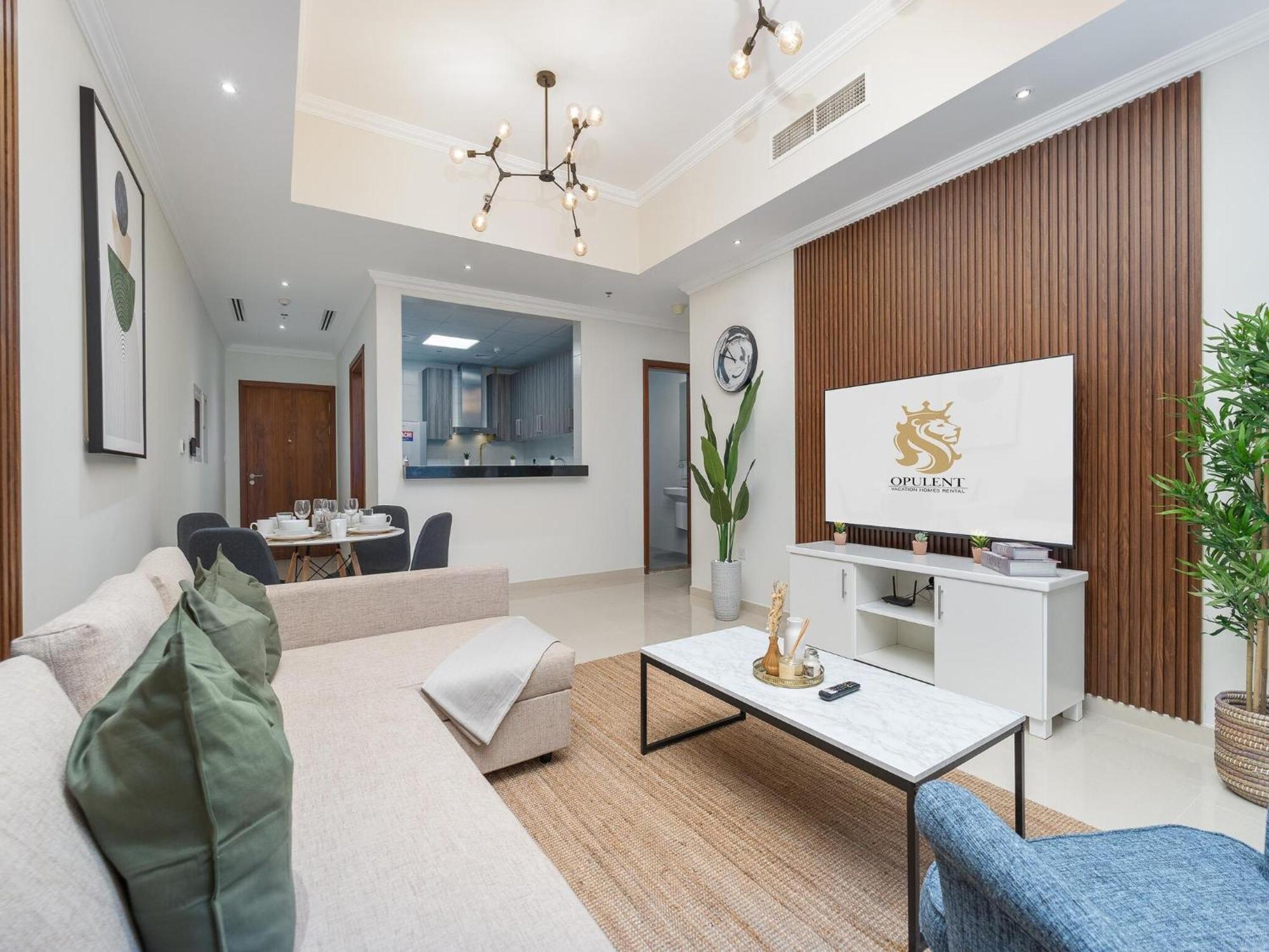 अपार्टमेंट Luxe Near Mall Burj Khalifa Pool Gym Parking