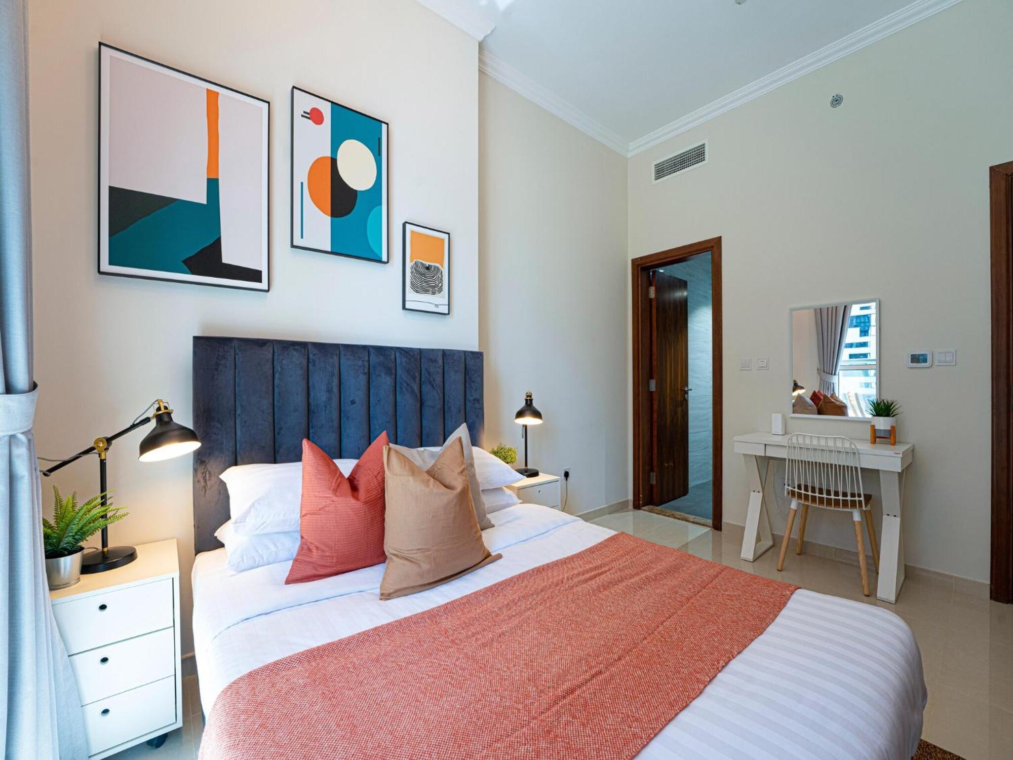 अपार्टमेंट Luxe Near Mall Burj Khalifa Pool Gym Parking *