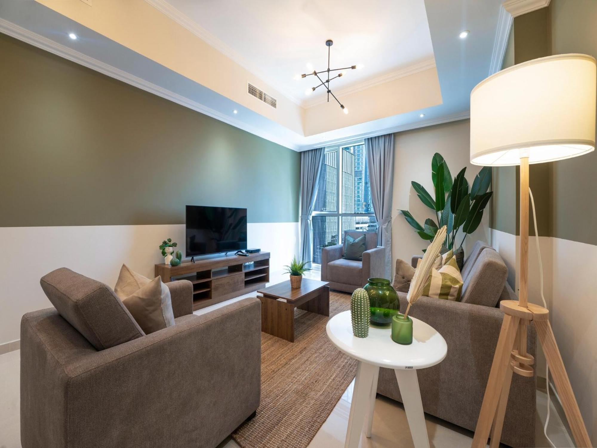 अपार्टमेंट Luxe Near Mall Burj Khalifa Pool Gym Parking *