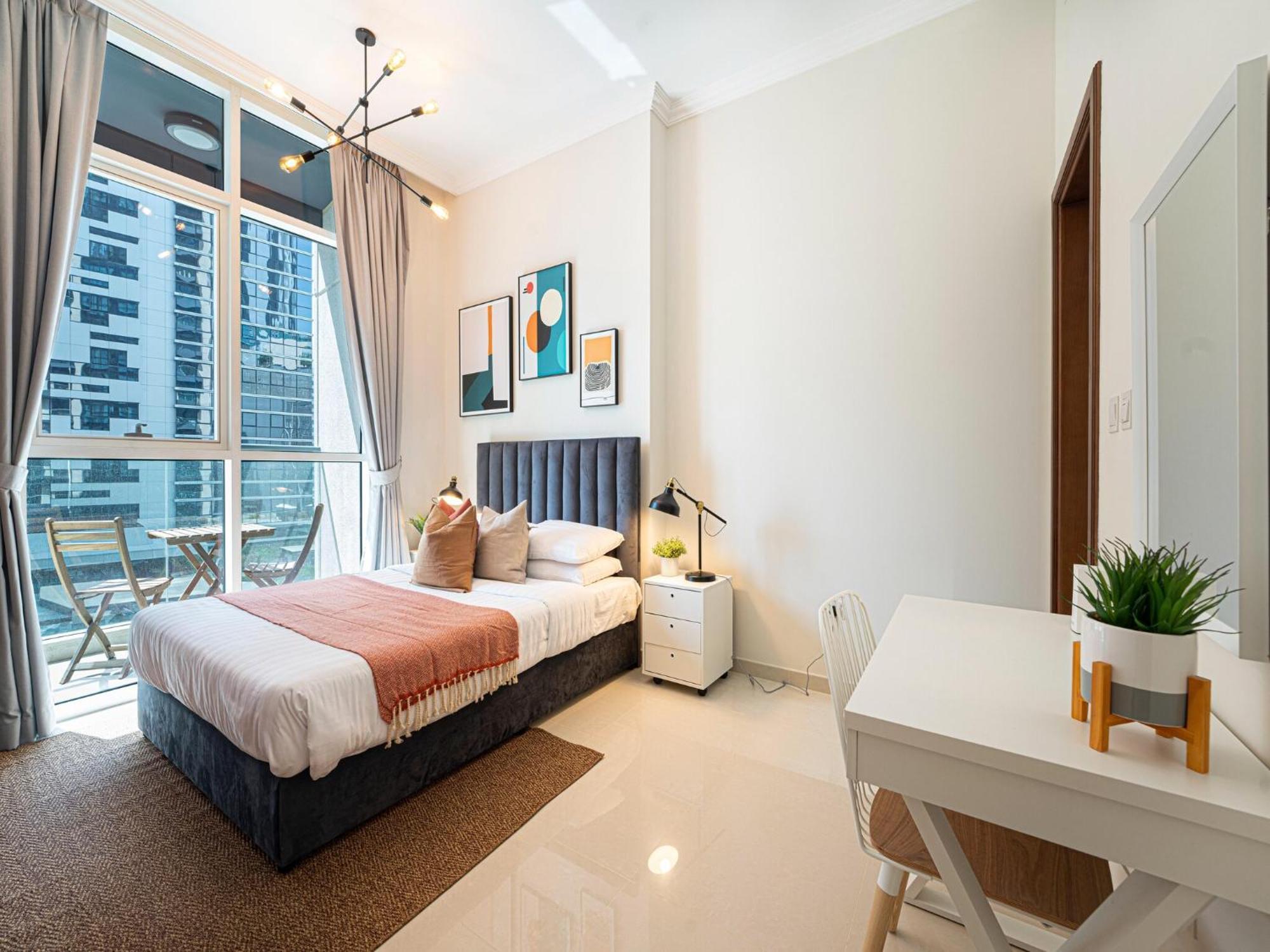 Luxe Near Mall Burj Khalifa Pool Gym Parking Апартаменти