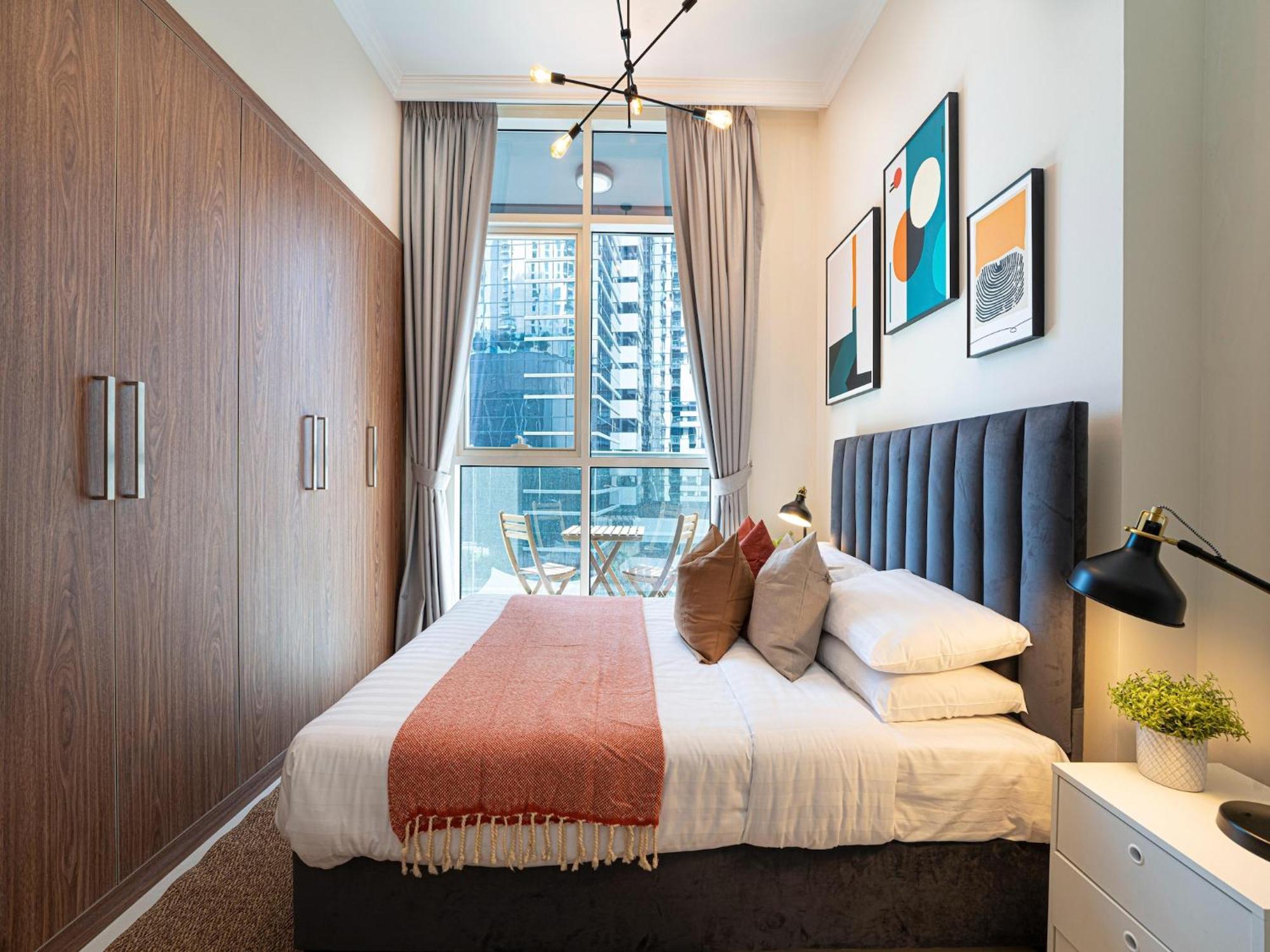 Luxe Near Mall Burj Khalifa Pool Gym Parking Апартаменти